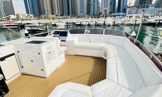 BRAND NEW 70FT YACHT FOR RENT IN DUBAI