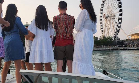 Un yacht de fête Portofino spacieux de 46 pieds à Chicago pour toutes les occasions