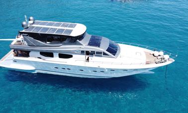 Charter Hybrid Motor Yacht Technema 93 Capri and Sardinia