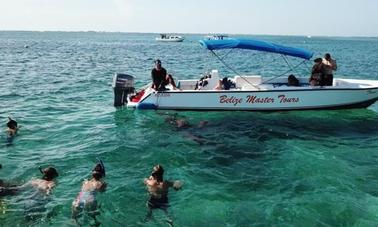 Center Console rental in San Pedro, Belize C.A