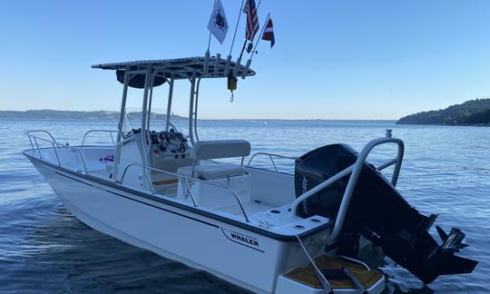 21' Boston Whaler à louer à Tacoma