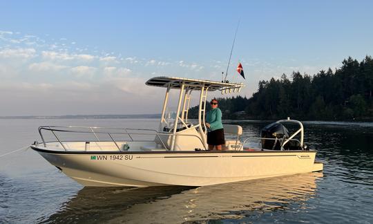 21' Boston Whaler à louer à Tacoma