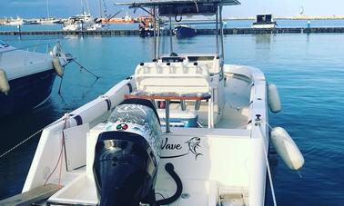 Enjoy Fishing in Gaeta, Italy on Center Console