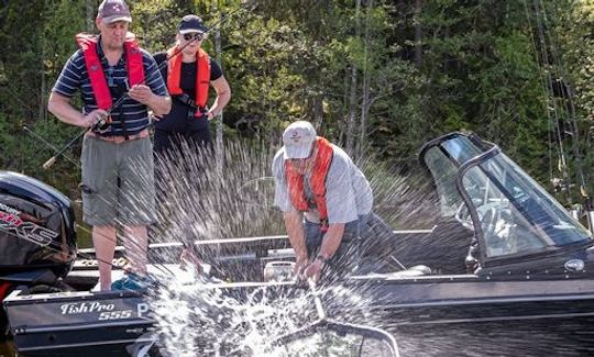 Pike fishing is fun!