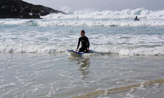 Surfeando en Ballyconneely