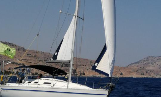 Excursión de un día en velero al área de Blue Lagoon/Lindos