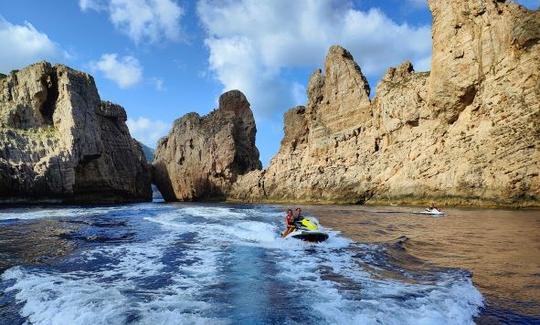 Visita guiada en moto acuática a CALA AUBARCA - Duración 1h 30 min