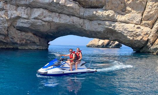 Visita guiada en moto acuática a las ISLAS MARGARITAS - Duración 1 hora