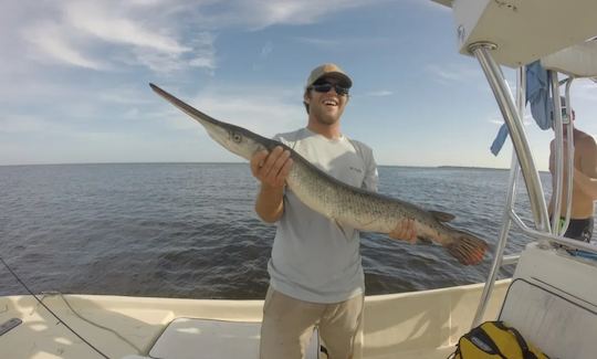 Viaje de pesca costera para 4 pescadores en Bradenton con el Capitán Alex