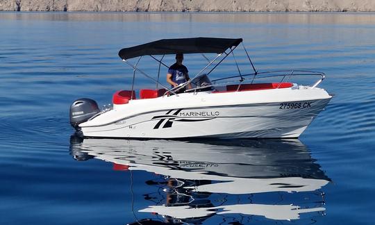 Marinello 20 com motor externo Yamaha 130 HPEFI em Crikvenica