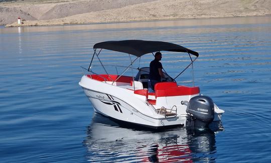 Marinello 20 com motor externo Yamaha 130 HPEFI em Crikvenica