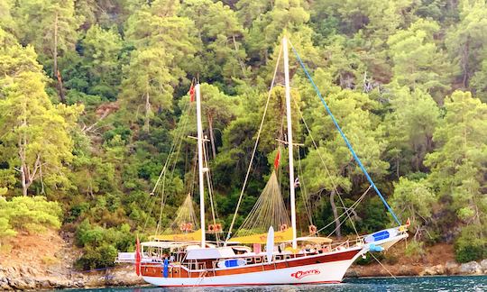 Location de goélette de luxe pour 14 personnes à Muğla, Turquie