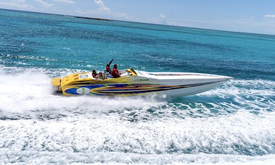 Luxurious 42 Cigarette Tiger for rent in Nassau Bahamas