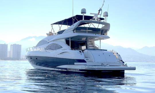 Yacht de sport et de luxe 74 Sunseeker Manhattan à Puerto Vallarta