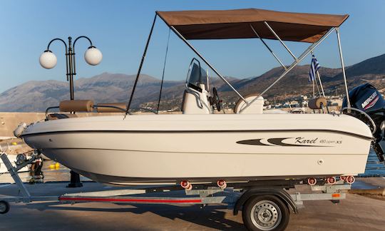 16ft Karel 4.80 boats rental - be your own captain - no license required 'ERMIS'