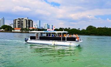  El mejor lugar para fiestas en el agua en el centro de Miami, 45 personas como máximo, con DJ Bar