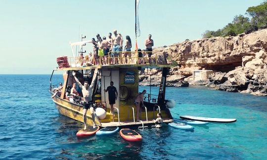 Barco para hasta 41 personas en Sant Antoni de Portmany