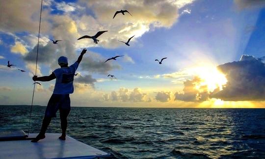 Belize Semi-Private Exclusive All-in-1 Catamaran Tour