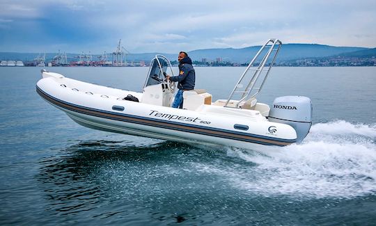 Tempest Capelli 600 Very fast and very powerful RIB in Orebić