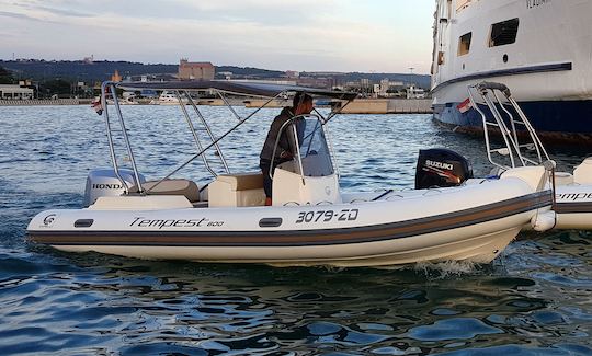 Tempest Capelli 600 Very fast and very powerful RIB in Orebić