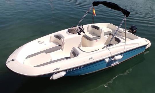 Rent boat B542 'Nereo' (5p) without licence in Palma, Spain