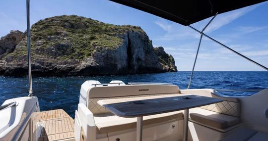 Quicksilver 875 Sundeck 2024 to cruise Ibiza and Formentera!