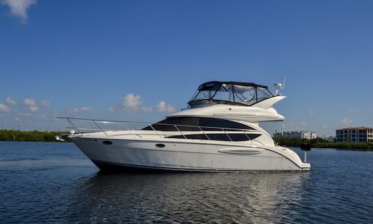 Discover Miami natural beauties on this amazing Meridian 40” Yacht