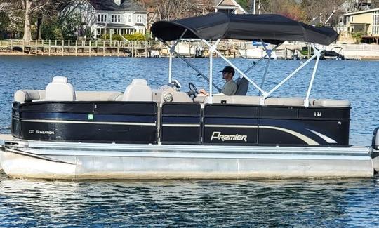 23' Premier Tritoon Sunsation in Mooresville, Nort Carolina