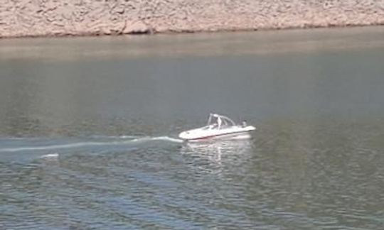 Fun Boat Pull Tubes Skiers Boyde Carter, Horsetooth, Jackson