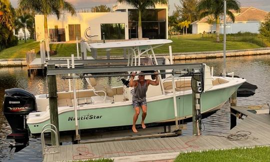 Waterfront Escape, We Charter our center console Nautic Star Cape Coral, Florida