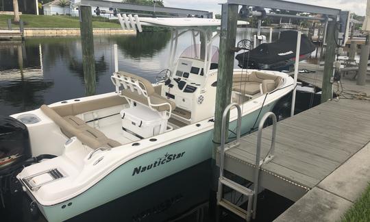 Waterfront Escape, We Charter our center console Nautic Star Cape Coral, Florida