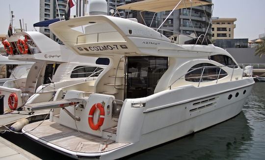 Charter the yacht of your dreams 50' Azimut Cozmo in Dubai, United Arab Emirates