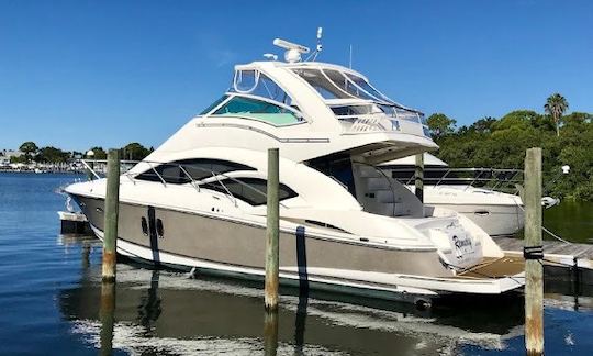 Beautiful Cruiser Sport 48’ Fly Bridge South Beach