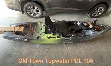 Pedal Drive Fishing Kayak For Rent in Nashville and surrounding areas!