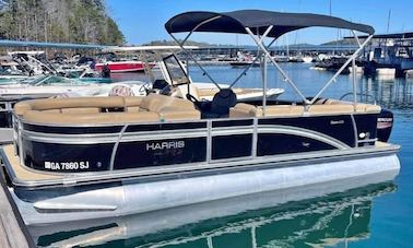 23ft Harris Pontoon for day cruise in Buford, Georgia