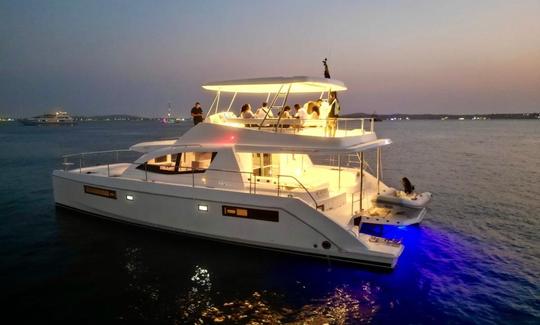  Alquiler privado de catamarán Powercat de 51 pies para hasta 35 personas en Cartagena 