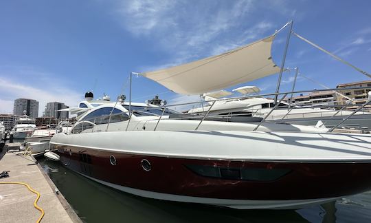 62ft Azimut Yacht Rental in Puerto Vallarta