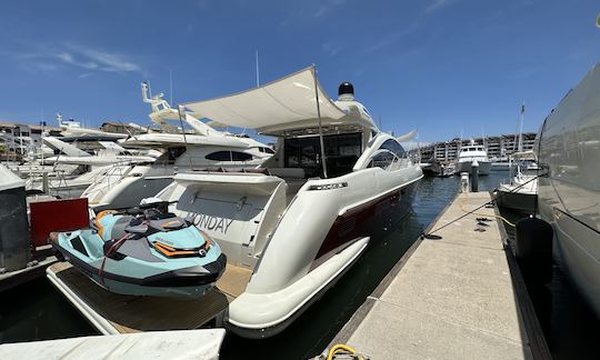 62ft Azimut Yacht Rental in Puerto Vallarta