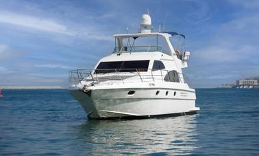 Charter the 55ft Gulf Craft Yacht in Dubai, UAE