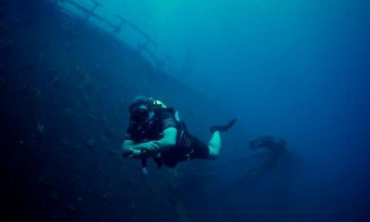 Viaje de buceo en Brychwood for Zebobia Wreck 2020