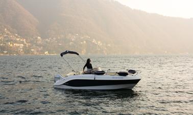 Barcos autónomos en el lago de Como - Eden 18 Evolution 40Cv