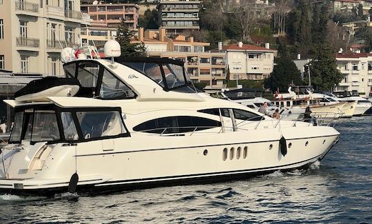 Luxurious Power Mega Yacht Rental in Istanbul – Cruise the Bosphorus in Style!