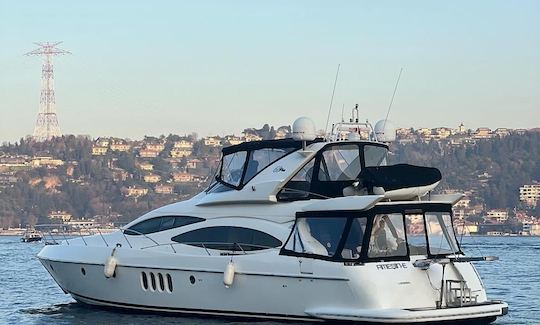 Luxurious Power Mega Yacht Rental in Istanbul – Cruise the Bosphorus in Style!