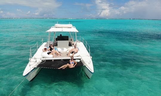 Private 35' Catalyst Power Catamaran  Turks and Caicos Islands