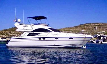 Princess 42 Motor Yacht Day Charter in Ta' Xbiex, Malta