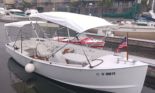 12 Person Electric Duffy Boat Rental in Marina del Rey, California