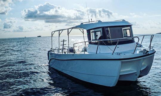 Barco de buceo con trimarán en Ta' Xbiex, Malta