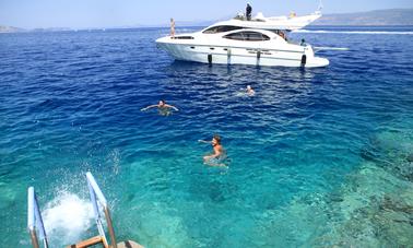 Azimut 46 Motor Yacht Rental in Alimos, Greece