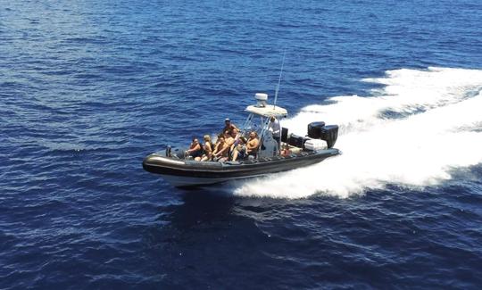 ¡Tour privado y esnórquel en el barco más rápido de Waikiki!