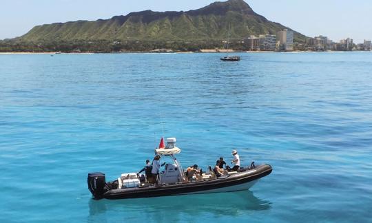 ¡Tour privado y esnórquel en el barco más rápido de Waikiki!